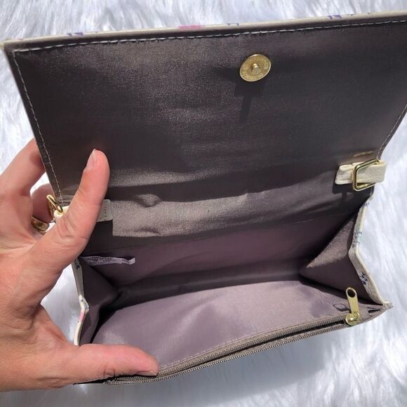 Nicole by Nicole Miller Vegan Leather Clutch - Picture 4 of 5